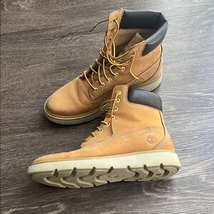 Timberland Women's Tan Leather Boots